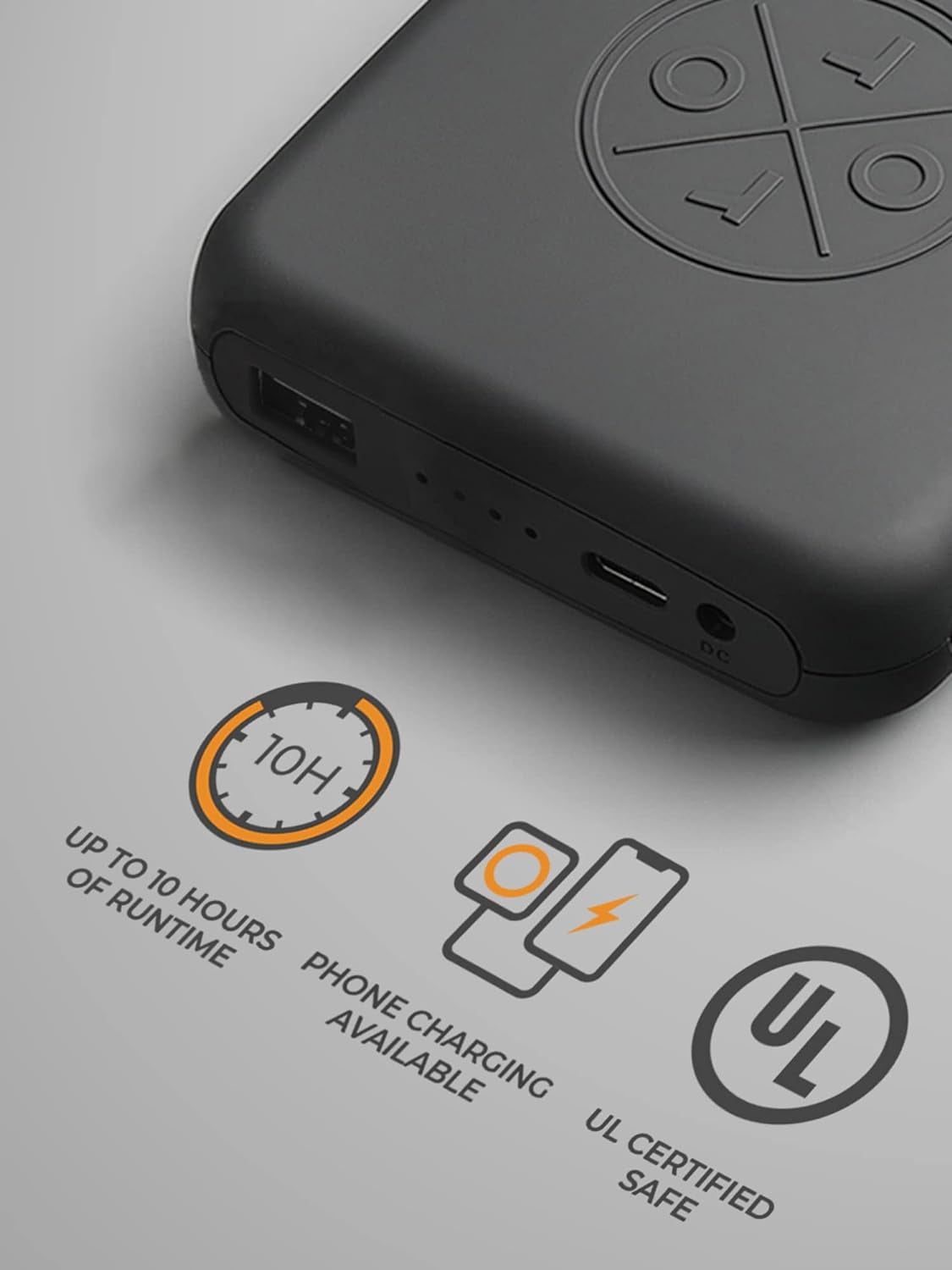 Women'S Slim Fit Heated Jacket with Rechargable Battery, Heated Coat with Detachable Hood