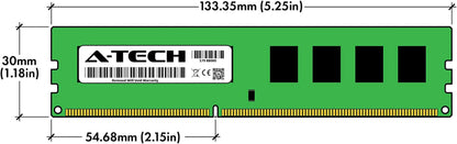 RAM 16GB Kit (2X8Gb) DDR3 1333 Mhz PC3-10600 DIMM - Desktop Computer Memory - CL9 2Rx8 1.5V 240-Pin UDIMM Non-Ecc Unbuffered Upgrade Modules