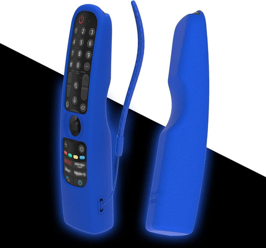 Silicone LG MR22GN Remote Case Compatible with LG MR21GA/MR23GN MR22GA OLED Smart TV Magic Remote,Shockproof Protective Cover for LG Magic Remote 2022/2023,Anti-Lost with Loop